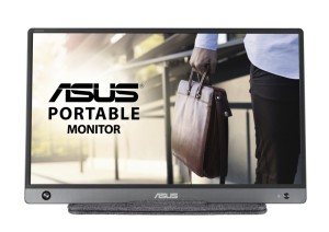 ASUS MB16AH computer monitor 39.6 cm (15.6) 1920 x 1080 pixels Full HD Black, Grey